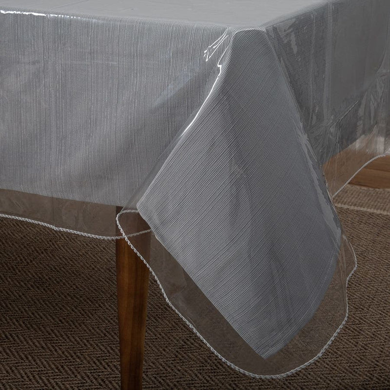Clear Plastic Vinyl Protector Table Cover Rectangular Tablecloth