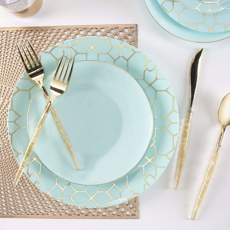 thumbnail image 2 of Mint Green Party Tableware & Disposable Plates | Oriental Trading 2 of 11