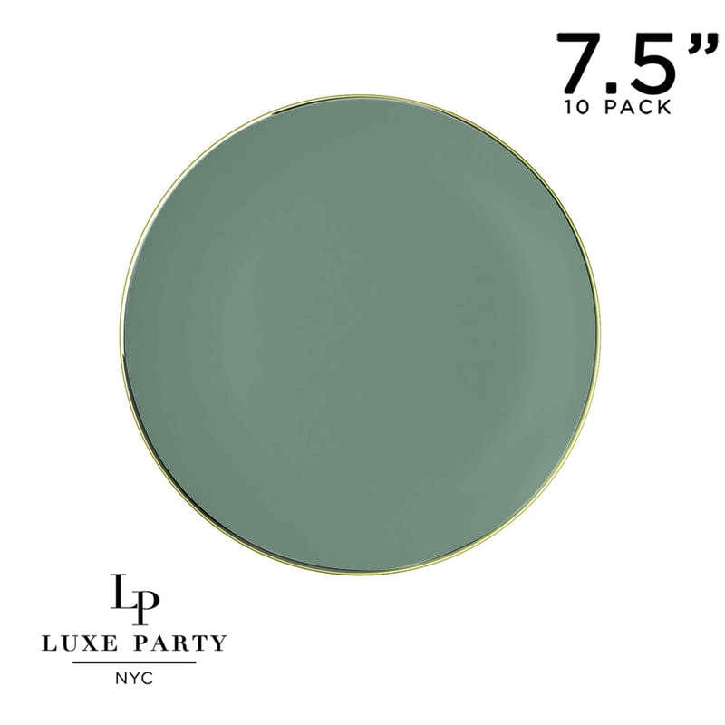 Emerald Green Solid Paper Cups - 12 oz (Pack Of 10) - Disposable Drinkware  - Perfect For Parties, Events & Gatherings