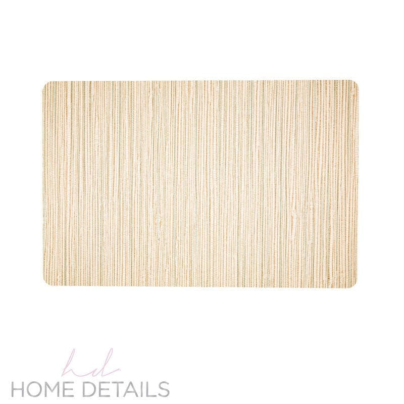 Vinyl natural Placemats Embossed Vinyl Placemat in Natural