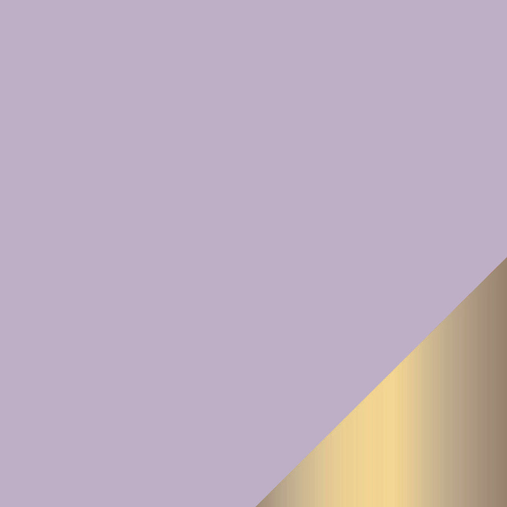 Purple Lavender and Gold Plastic Tableware
