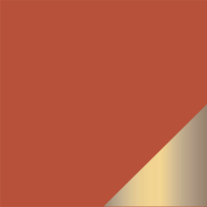 Rosewood Rosy Brown and Gold Plastic Tableware