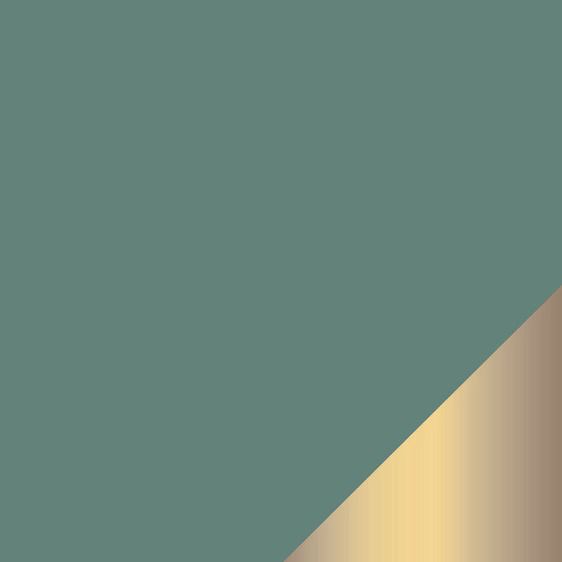 Sage Green and Gold Plastic Tableware