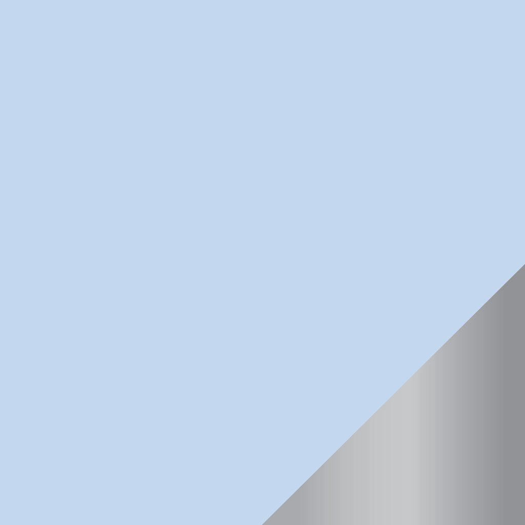 Ice Blue and Silver Plastic Tableware| Luxe Party NYC