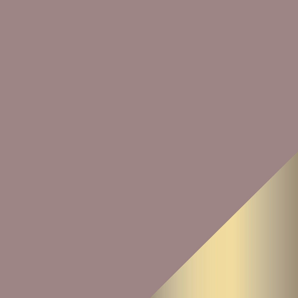 Mauve and Gold Plastic Tableware | Luxe Party NYC