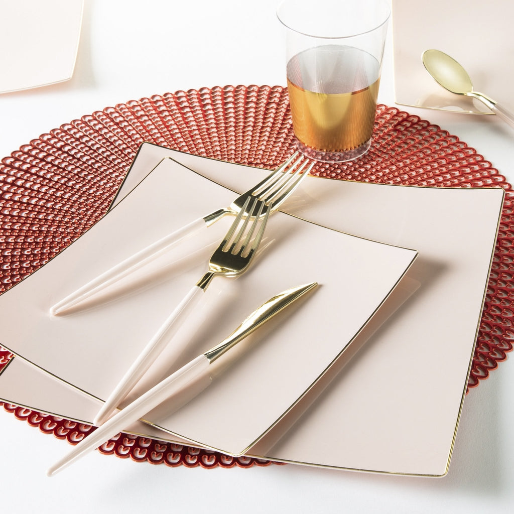 Plastic Appetizer Plates | Luxe Party NYC