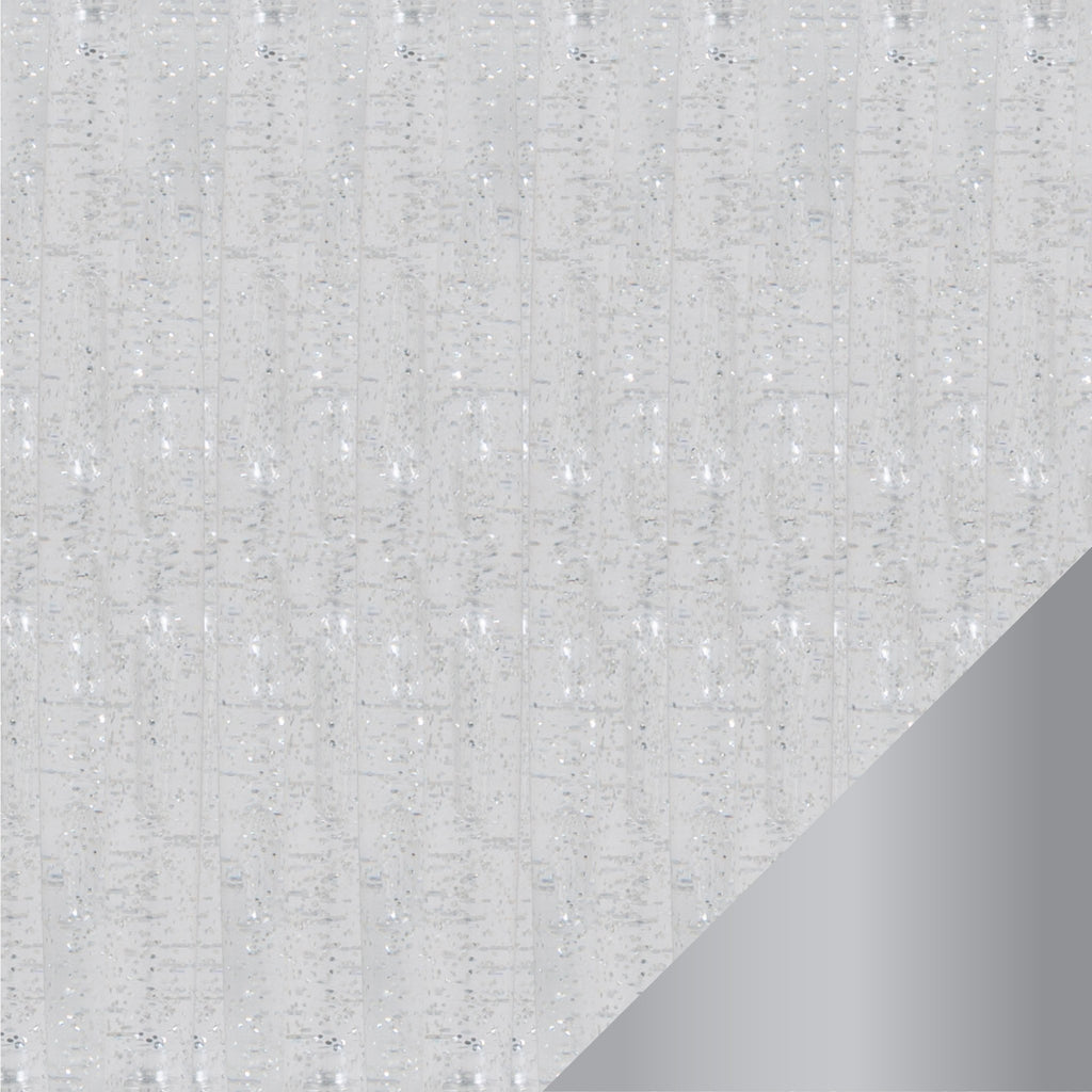 Silver Glitter Plastic Cutlery | Luxe Party NYC