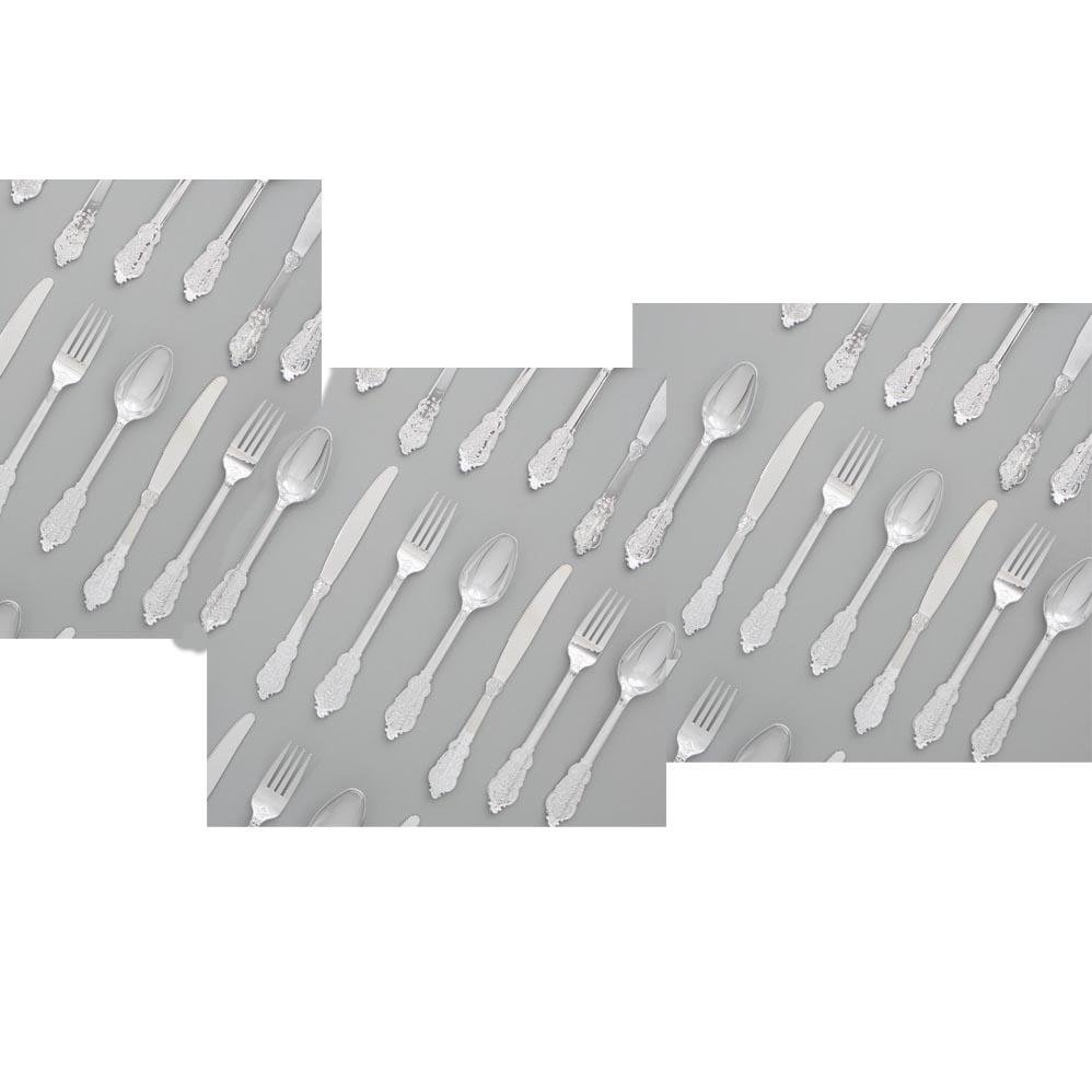 Silver Plastic Cutlery | Luxe Party NYC