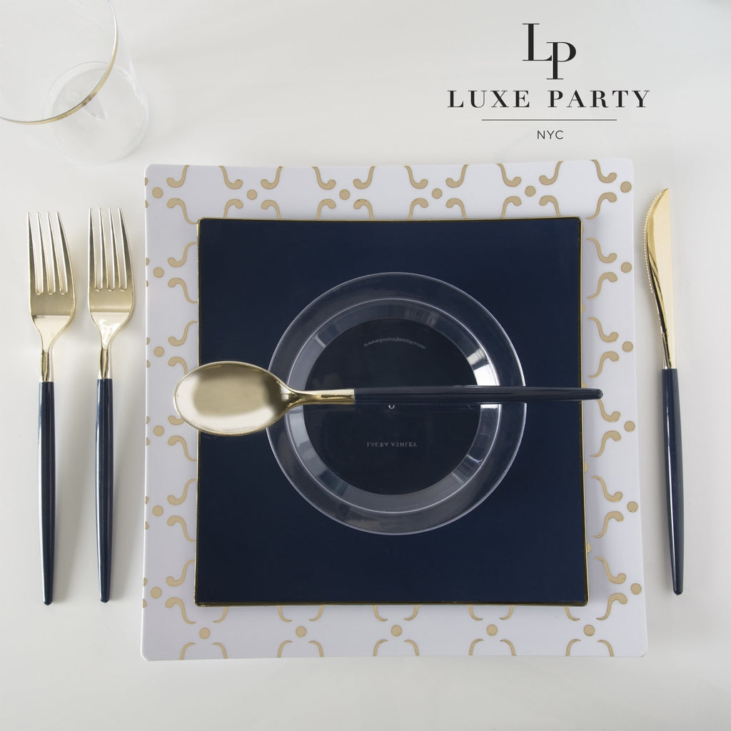 Square Navy Settings | Luxe Party NYC
