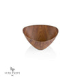 13.5 Oz. Triangle Mahogany Heavy Plastic Bowl