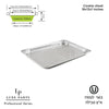 Luxe Party Chargers 100pk Aluminum Foil Cookie Sheet 18x13x1" 70g