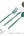 Luxe Party Cutlery Set Matrix Sage Plastic Cutlery Set | 30 Pieces