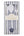 Luxe Party Cutlery Set Matrix White Plastic Cutlery Set | 30 Pieces