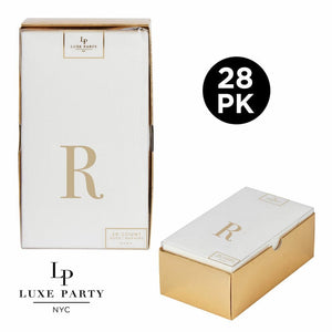 Luxe Party Napkins 28 Guest Napkins - 4.25
