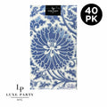 Toile Paper Dinner Napkins | 40 Napkins