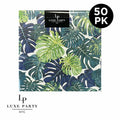 Palm Leaf Paper Lunch Napkins | 50 Napkins
