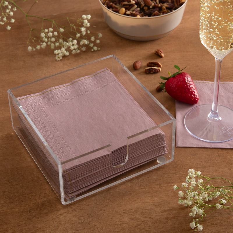 Luxe Party Napkins Acrylic Guest Napkin Holders
