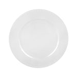Luxe Party NYC Chargers White Beaded Round Plastic Charger Plate | 1 Charger