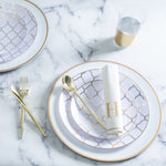 Luxe Party NYC Chic Spoons Solid Round Gold Spoons | 20 Pieces
