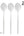 Luxe Party NYC Chic Spoons Solid Round Silver Spoons | 20 Pieces