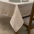 Premium Burlap Waterproof Polyester Tablecloth