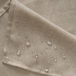 Luxe Party NYC Clear Tablecloths Premium Burlap Waterproof Polyester Tablecloth
