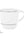 Luxe Party NYC Coffee Cup 12.5 Oz Round White • Silver Plastic Coffee Cup | 8 Cups