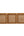 Luxe Party NYC Luxe Party 3 Section Square Divided Snack Dish Oak Color 10.2x3.6x1.75