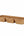Luxe Party NYC Luxe Party 3 Section Square Divided Snack Dish Oak Color 10.2x3.6x1.75