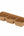 Luxe Party NYC Luxe Party 3 Section Square Divided Snack Dish Oak Color 10.2x3.6x1.75