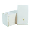 Luxe Party NYC Napkins 14 Guest Napkins - 4.25" x 7.75" White and Gold Hebrew RAYSH Paper Dinner Napkins | 14 Napkins