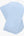 Luxe Party NYC Napkins 16 Dinner Napkins Ice Blue with Silver Stripe Guest Paper Napkins | 16 Napkins