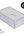 Luxe Party NYC Napkins Letter W Monogram Paper Napkins with Gift Box