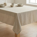 Premium White Waterproof Polyester Tablecloth