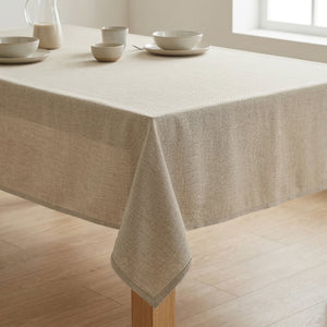 Luxe Party NYC Tablecloths Premium White Waterproof Polyester Tablecloth