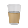 Gold Plastic Cups | 20 Cups