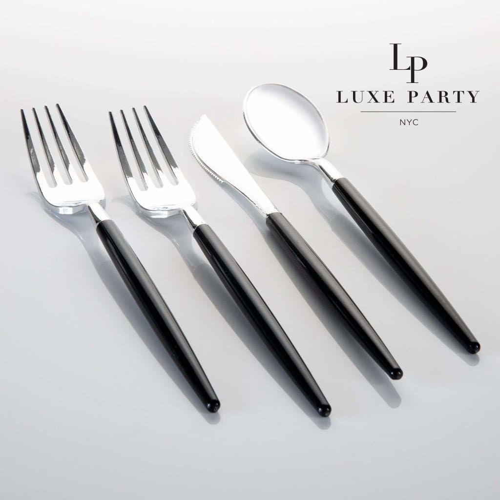 Black Silverware & Flatware