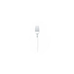 Luxe Party NYC Two Tone Mini 20 Mini Forks White and Silver Plastic Mini Forks | 20 Forks