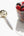 Luxe Party NYC Two Tone Mini 20 Mini Spoons White and Gold Plastic Mini Spoons | 20 Spoons