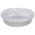 9'' Round Disposable Aluminum Foil Pans - 500pk
