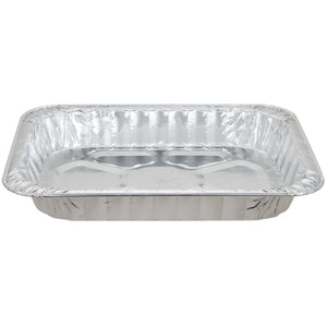Luxe Party pans Aluminum Disposable Foil Roaster Pans 18x13x2.5