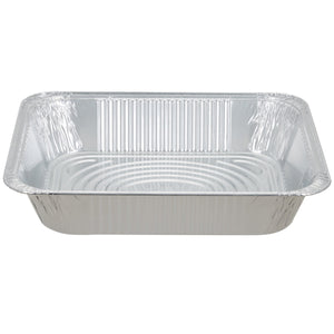 Luxe Party pans Half Size Deep Aluminum Foil Pan 10x13x2.5