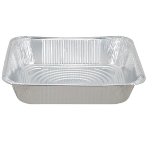 Luxe Party pans Half Size Deep Aluminum Heavy Foil Pan 10x13x2.5