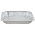 Half Size Shallow Disposable Aluminum Foil Pan 10x13x1.5