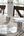 Luxe Party Plastic Plates Scalloped Clear • Silver Plastic Plates | 10 Pack