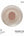 Luxe Party Plastic Plates Transparent Waterfall Peach and Gold 10.25