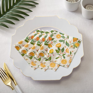 Luxe Party Printed Cocktail Napkins 50 Beverage Napkins - 5