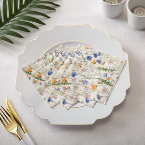 Luxe Party Printed Cocktail Napkins 50 Beverage Napkins - 5