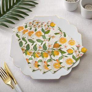 Luxe Party Printed Dinner Napkins 40 Dinner Napkins - 4.5