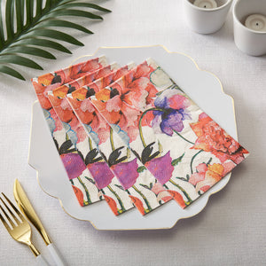 Luxe Party Printed Dinner Napkins 40 Dinner Napkins - 4.5